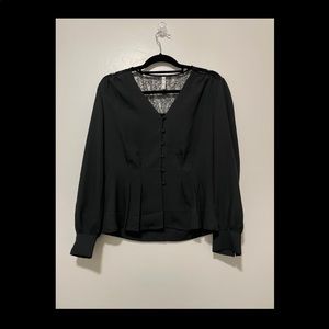Mango Lace Blouse
